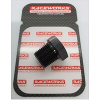 Raceworks Oil Pressure Temp Sensor Adapter - Suits Mitsubishi EVO 6 7 8 9 IX