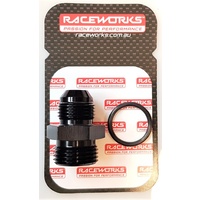 Raceworks Male Flare AN-8 To O-Ring Boss AN-10
