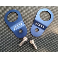 SPP Blue Radiator Bracket Stay Kit - Suits Mitsubishi EVO 7, 8, 9, CT9W