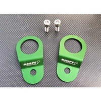 SPP Green Radiator Bracket Stay Kit - Suits Mitsubishi EVO 7, 8, 9, CT9W