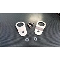 SPP Silver Radiator Bracket Stay Kit - Suits Mitsubishi EVO 7, 8, 9, CT9W