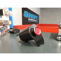SPP Black/Red Radiator Overflow Tank - Suits Mitsubishi EVO 7, 8, 9, CT9W