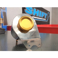 SPP Aluminium Radiator Overflow Bottle - Gold - Mitsubishi EVO 7, 8, 9 IX