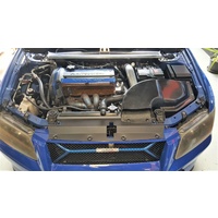 SPP EVO 7 Black Cooling Plate - Mitsubishi EVO 7 VII Air Diversion Panel