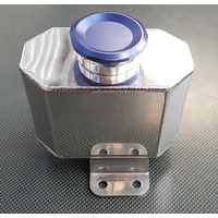 SPP Radiator Coolant Overflow Reservoir - Blue - Mitsubishi Evo 4/5/6