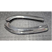 SPP EVO 9 Damd Style Carbon Rear Bumper Extensions - Suits Mitsubishi EVO 9 IX Rear Bumper