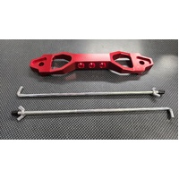 SPP Red Billet Battery Tie Down Bracket - Long Type