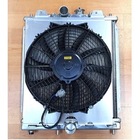 SPP EVO Slim Line Fan Kit - Suits Mitsubishi Lancer EVO 7, 8, 9, 9 Wagon Manual