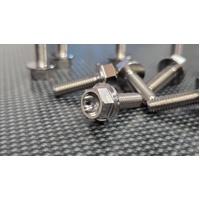 SPP M6 Titanium Hex Bolt Kit - EVO Skyline Silvia Supra