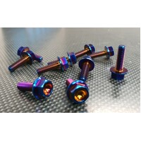 SPP Titanium Hex M6 Bolt Kit - EVO Skyline Silvia Supra