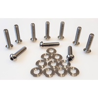 SPP Titanium Button Head Bolt & Washer Kit - Size M6 x 1.0mm 