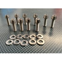 SPP Titanium Conical Bolts M6 x 1.0 - Skyline R32 R33 R34 GTR, EVO 7 8 9 IX