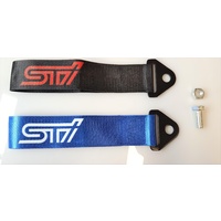 STI Style Tow Strap - Blue 