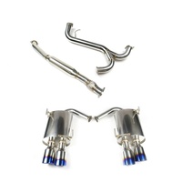 Hyperflow Cat Back System With Ti Tips - Suits Subaru WRX STI 2011-2014 Sedan