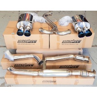 Hyperflow Turbo Back System With Ti Tips Suits Subaru WRX STI 2011-2014 Sedan