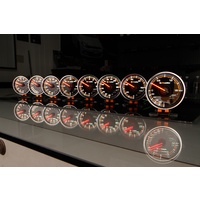 Shadow Racing PRO3 60mm CF Oil Pressure Gauge Bar