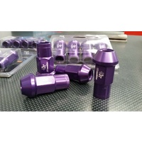 Shadow Racing Wheel Nuts - Purple - M12 x 1.25P suits Nissan Subaru Suzuki
