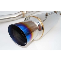 Invidia and Hyperflow Turbo Back System - Suits Mitsubishi EVO 7 8 9 GSR GTA MR