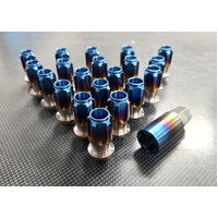 SPP Titanium Racing Wheel Nuts - M12x1.25 Nissan, Subaru, Suzuki.