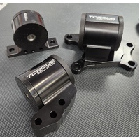 Torque Solution Billet Engine Mount Kit - Suits 6-Speed Mitsubishi EVO , 8, 9, 9 Wagon.
