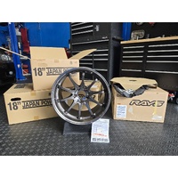 Rays Volk Racing CE28SL Wheels  - 18"x 9.5" +22 Skyline Silvia EVO