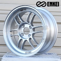 ENKEI RPF1 Wheels - Silver - 16x7" +43 4/100 Honda Nissan Toyota Mazda