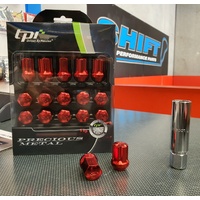 tpi Striker Nuts 19mm - Red - M12x1.50