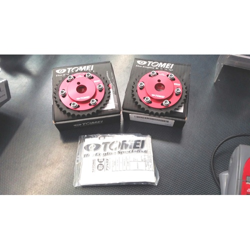 Tomei SR20 Adjustable Cam Gears Pulleys - Suits Nissan SR20DET S15 S14 S13 SILVIA 200SX