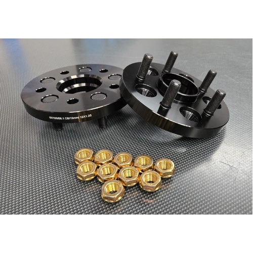 SPP 15mm Wheel Spacers - Suits Subaru Impreza, WRX, WRX STI 5x100