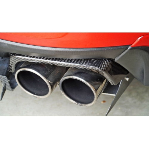 Carspeed Carbon Muffler Covers - Suits Subaru WRX MY15 MY16 MY17