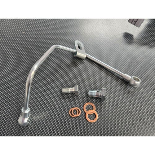 ZAGE EVO 9 Hard Line Turbo Oil Feed -  Suits Mitsubishi EVO 7 8 9 IX GT Pumps 712