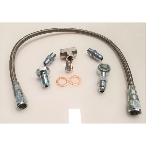 ZAGE Turbo Oil Line Feed Kit - DIY Universal M12x1.25 