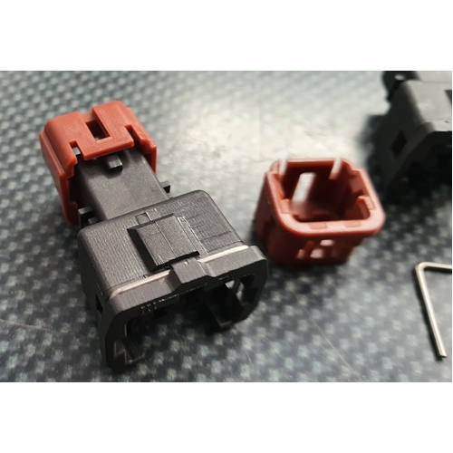 SPP EV1 Injector Connector Plug Kit - Bosch Style EVO 4-9, R32-R34 Skyline GTR