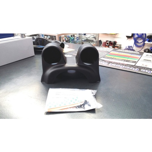 Autometer Twin Gauge Holder - Suits Mitsubishi EVO 7, 8, 9, 9 Wagon.
