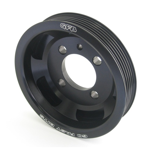 GFB EVO Under-Drive Crank Pulley suits Mitsubishi Lancer EVO IV-IX 96-07