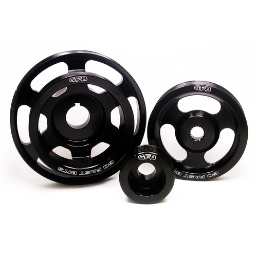 GFB Lightweight Pulley Kit suits Subaru MY08-on WRX/STI