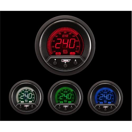 Prosport 52mm Premium Digital Oil Temperature Gauge (Celsius)
