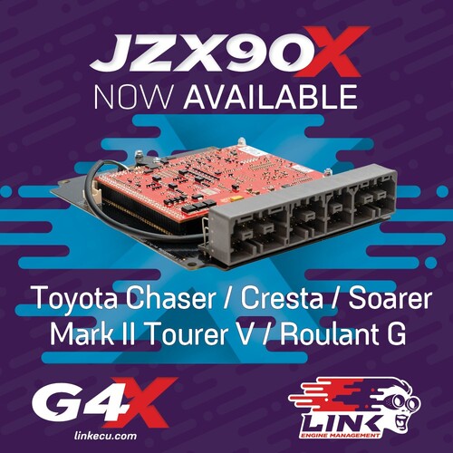 Link G4X Plugin ECU - Toyota Chaser / Cresta / Mark II Tourer V / Roulant G (JZX90) / Soarer (JZZ30)