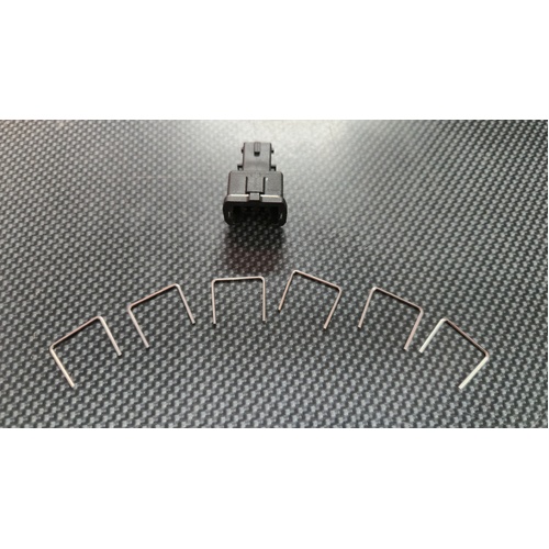 SPP EV1 Injector Connector Clips 6pc Kit - Suits Nissan Skyline R32, R33, R34 GTR RB26DETT.