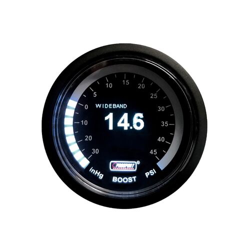 Prosport OLED Series 52mm Wideband Air Fuel Ratio & Boost Gauge Combo