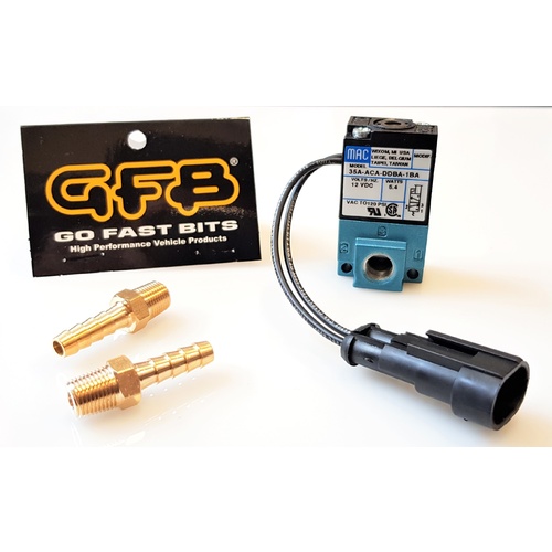 GFB 3 Port Boost Control Solenoid - Mitsubishi EVO 7 8 8MR 9 X Universal