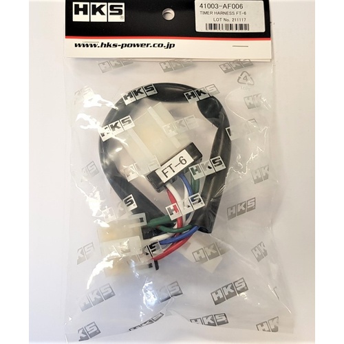 HKS Turbo Timer Harness FT-6 6 PIN Suits Subaru WRX GRB STI Forester Liberty
