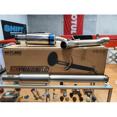 Tomei Expreme Ti Cat Back Exhaust System - Suits Mitsubishi EVO X 10 4B11