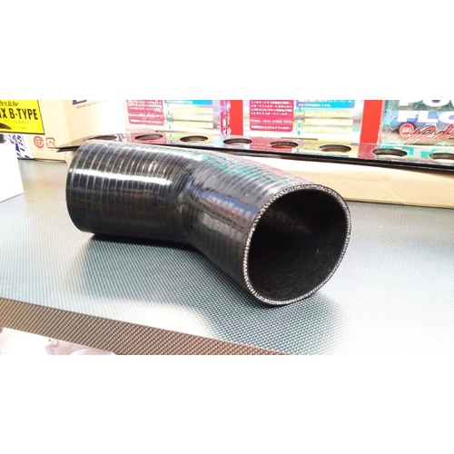 SPP Black 102mm 45 Degree Silicone Hose 