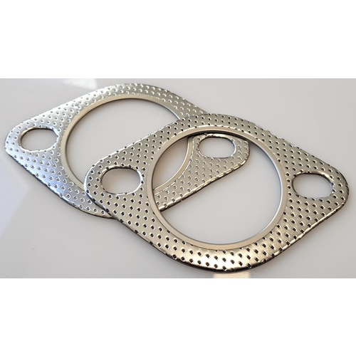 ZAGE 2.5" Exhaust Gaskets 2 Bolt Style