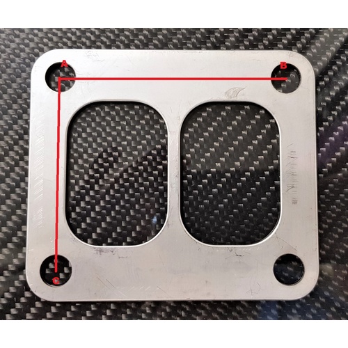 ZAGE T4 Twin Split Pulse Metal Gasket Garrett Turbo to Manifold