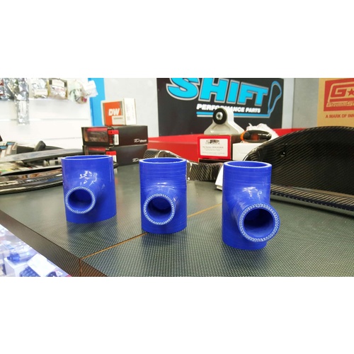 SPP 51mm Blue T Joiner Silicone Hose - Intercooler Turbo Blow Off Valve