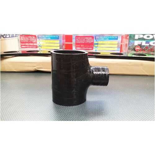 SPP 70mm Black T Joiner Silicone Hose