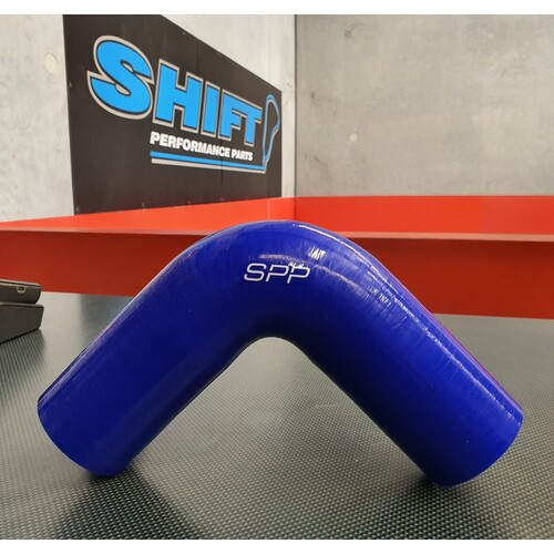SPP Blue 90 Degree Silicone Hose 76mm (3 Inch) 