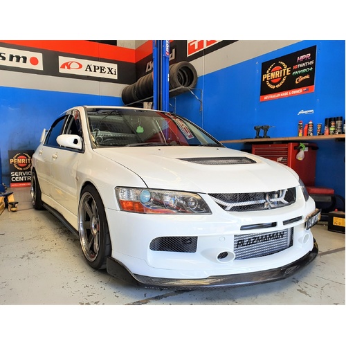 EPR Damd Style Carbon Side Skirt Extensions - Suits Mitsubishi EVO 7 8 9 IX Wagon